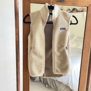 Patagonia Women's Cream Fleece Vest